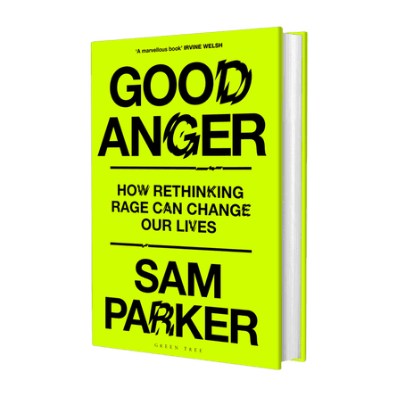 book with neon green cover