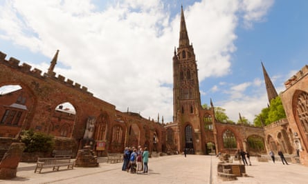 The Old St Michael’s Cathedral in Coventry.