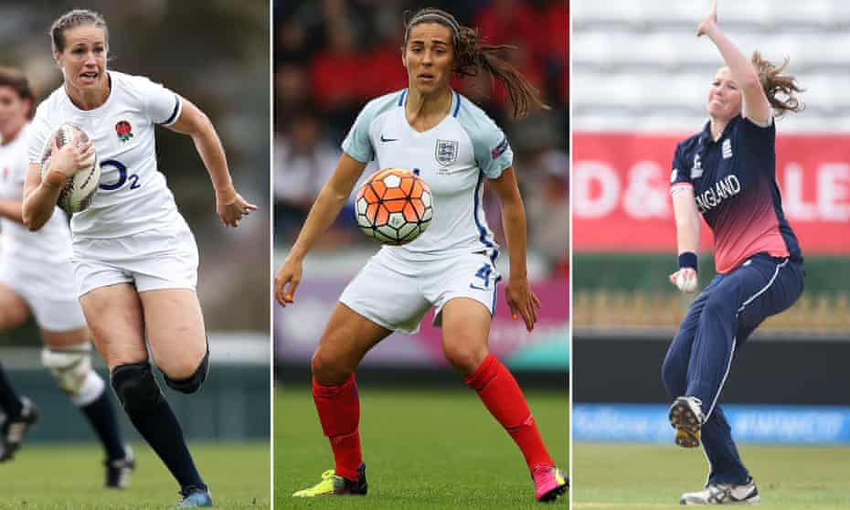 England's women in action