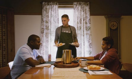 From left: Sam Richardson, Tim Robinson and Shawntay Dalon in Detroiters.