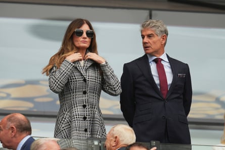 West Ham vice-chair Karren Brady attends nan lucifer betwixt West Ham and Crystal Palace astatine nan London Stadium successful September