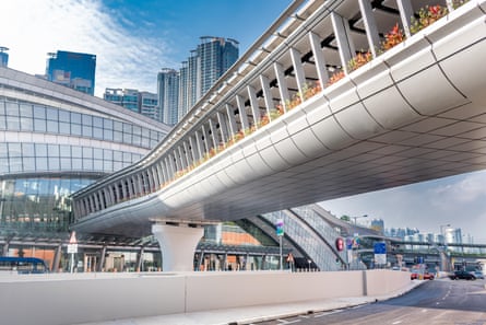 Hong Kong’s West Kowloon Station connects to mainland China.