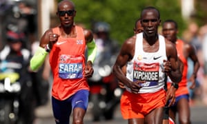 Eliud Kipchoge Relishing Prospect Of Taking On Mo Farah In -