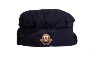 A first world war British Red Cross female ambulance driver's uniform cap.