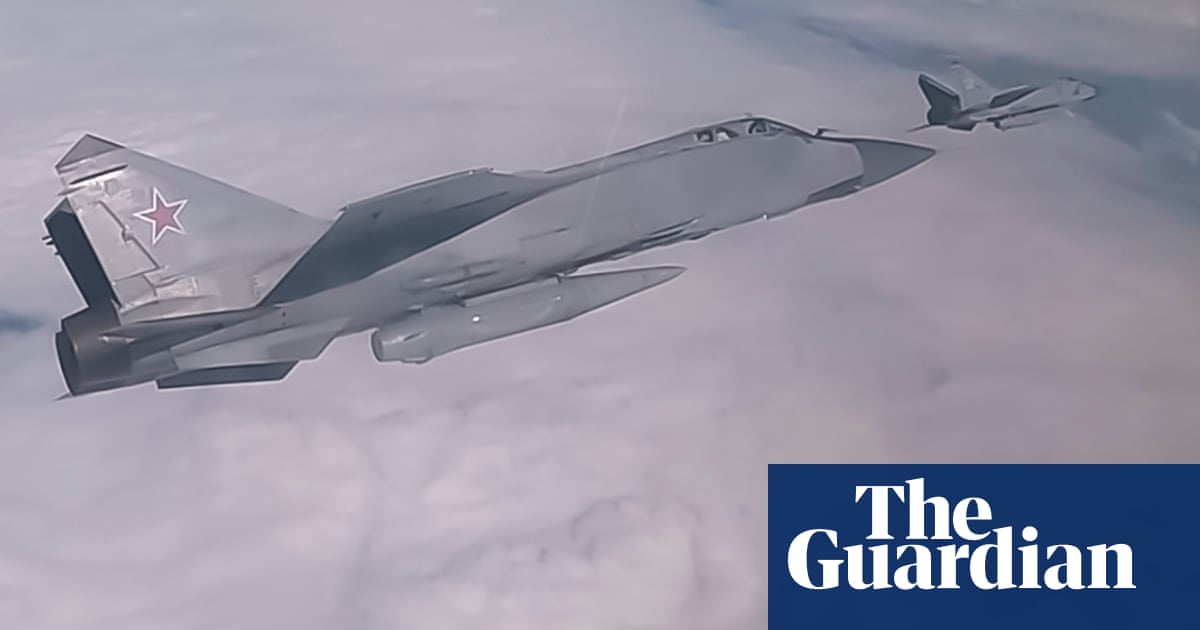 Nato intercepts Russian fighter jets on ‘reckless’ violation of Estonian airspace