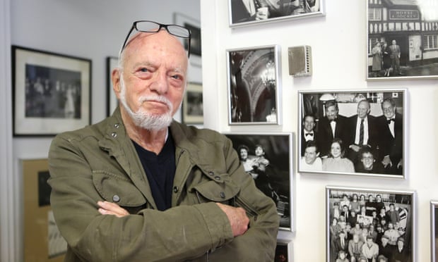 Hal Prince in his office in New York, 2015.