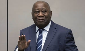 Image result for Ex-Ivory Coast president,  Laurent Gbagbo, freed