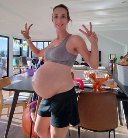 Chelsea, who carried for a carry for a same-sex couple she knew, found out she was carrying twins.