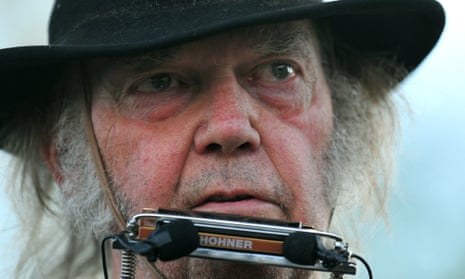 Neil Young performing in 2014.