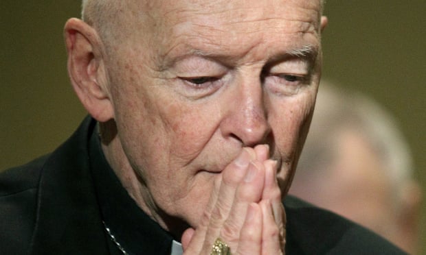 Theodore McCarrick resigned as a cardinal last month, but says that he is innocent.