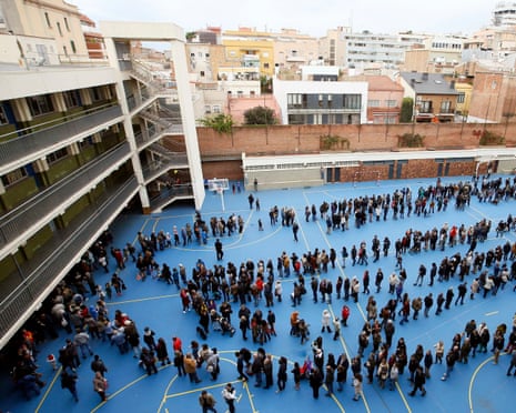 The 2014 referendum in Barcelona.