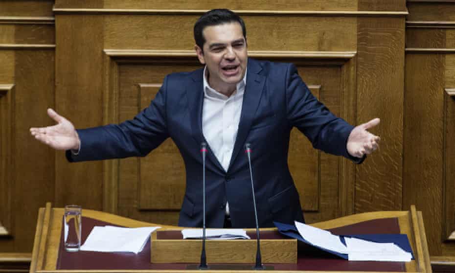 Greece’s Prime Minister Alexis Tsipras