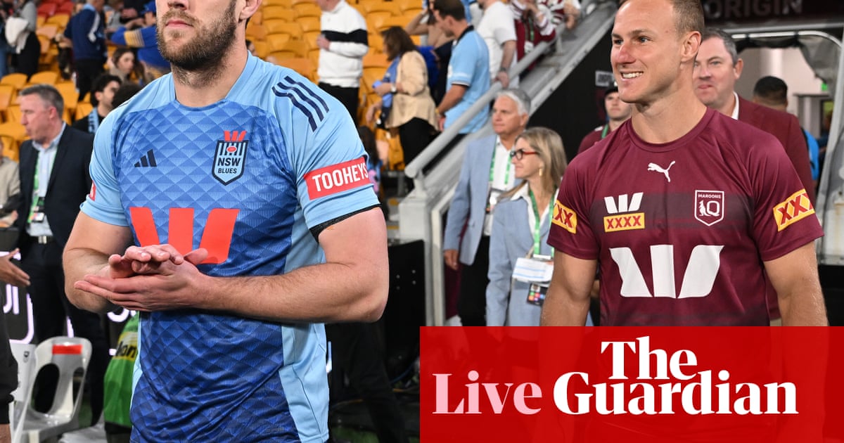 State of Origin 2025 Game 1: Qld Maroons v NSW Blues live updates