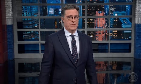 Stephen Colbert on Trump: ‘Business fraud is his brand’ | Late-night TV