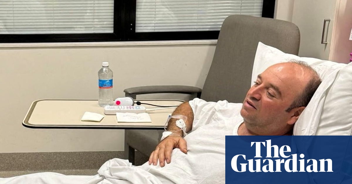 ‘My target was just to take the gun’: wounded hero Ahmed al-Ahmed speaks of saving lives at Bondi beach