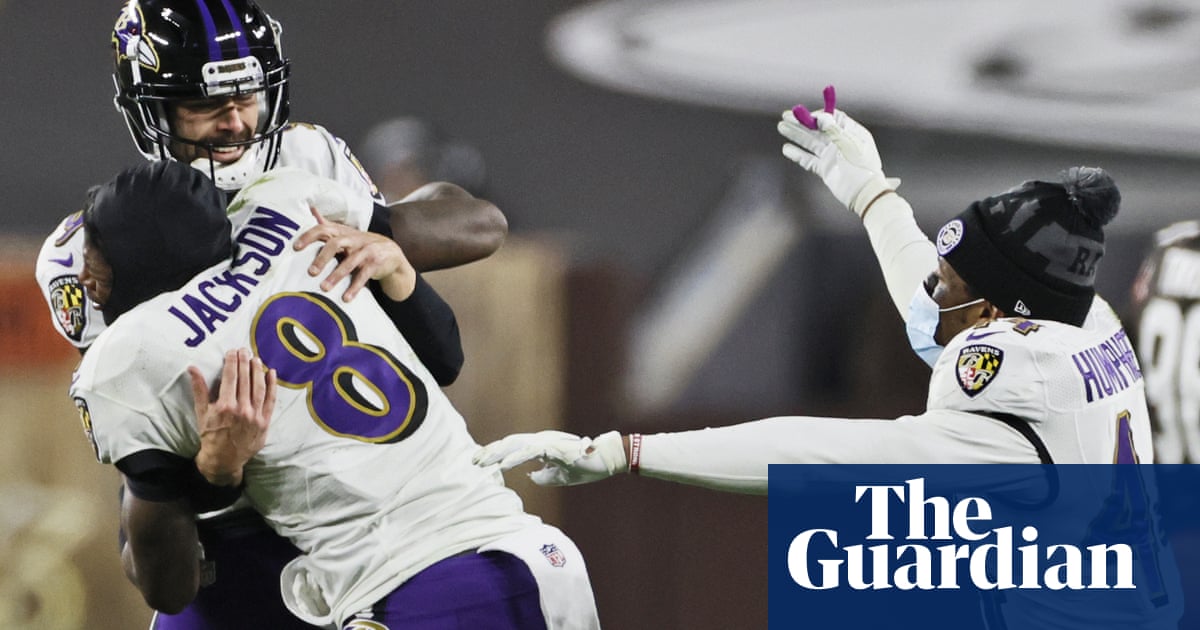 Jackson returns from locker room to give Ravens thrilling win over Browns