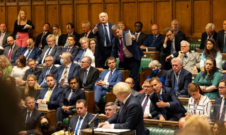 Iain Duncan Smith and others address Boris Johnson in the House of Commons