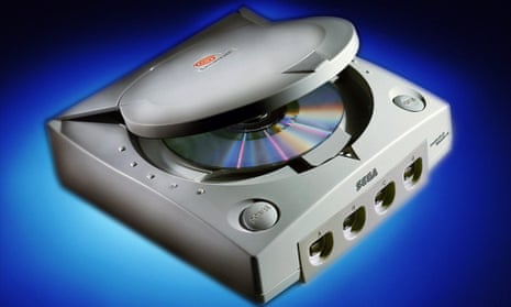 Sega Dreamcast console.