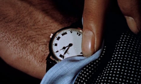 In a tick … a still from The Clock, which is showing at Tate Modern.
