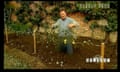 Screenshot from North Korean TV of 2010 BBC programme Alan Titchmarsh's Garden Secrets