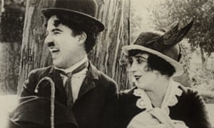Charlie Chaplin and Mabel Normand in His Trysting Place.