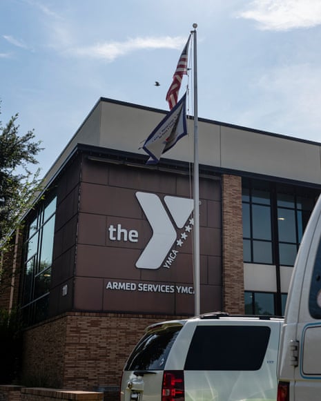 Harker Heights, Texas: Outside the Armed Services YMCA in Harker Heights, Texas.