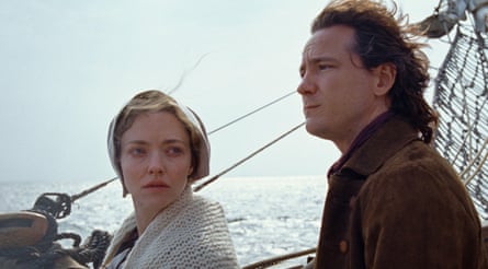 Amanda Seyfried and Lewis Pullman in The Testament of Ann Lee