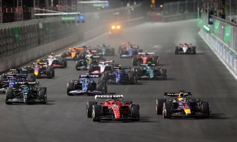Charles Leclerc lights up Las Vegas for pole as F1 refuses to apologise  after farce, Formula One