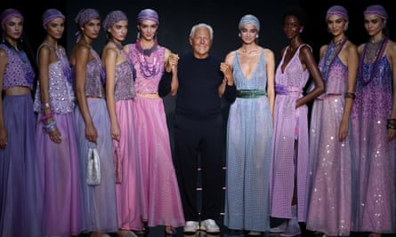 From the Giorgio Armani catwalk to the bedroom, there are pastel shades.