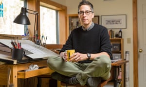 Graphic novel illustrator and cartoonist Alison Bechdel.