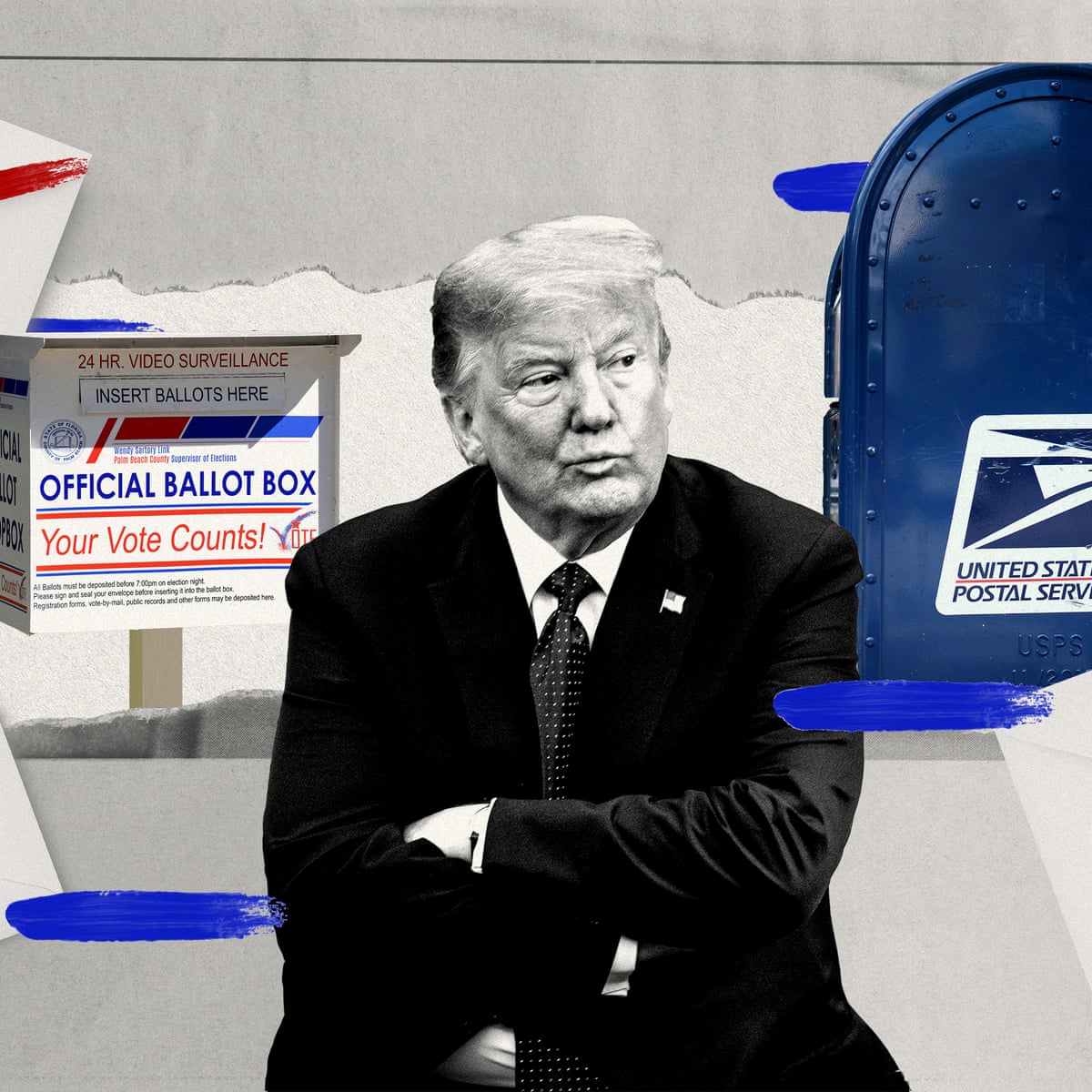 Does Mail In Voting Lead To Fraud And Does It Help Democrats The Facts Us News The Guardian
