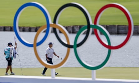 Japan’s Hideki Matsuyama leads the race for gold after the opening round.