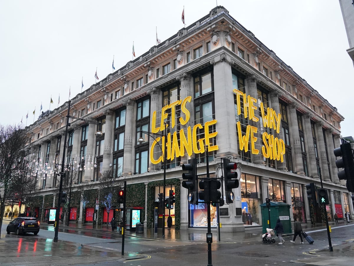 Selfridges wants half of transactions to be resale, repair, rental or refills by 2030 | Retail industry | The Guardian