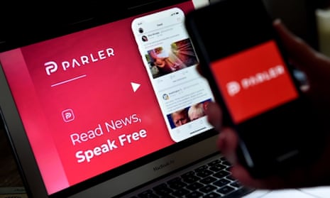 ‘The fact that Parler has a vague air of legitimacy – unlike other platforms known for their explicitly far-right user bases – normalizes racist violence.’
