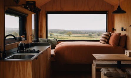 Inside Luna cabin.