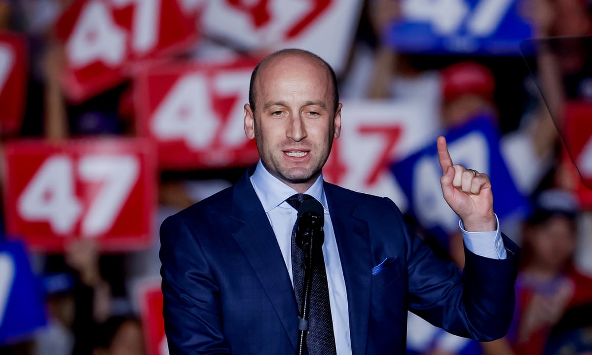 Trump to name immigration hardliner Stephen Miller as deputy chief of policy | Donald Trump | The Guardian