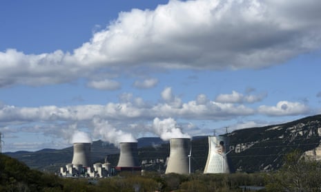 The Cruas nuclear power plant in France. 