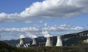 The Cruas nuclear power plant near the Rhône River in France.