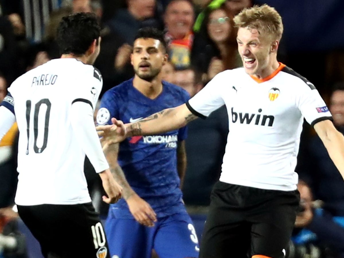 Valencia 2 2 Chelsea Champions League As It Happened Football The Guardian