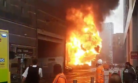 London explosion 2021