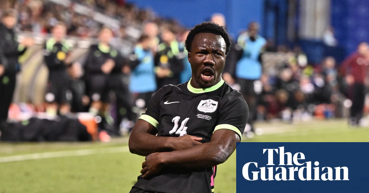 Nestory Irankunda steals victory for Socceroos in fiery friendly against Canada