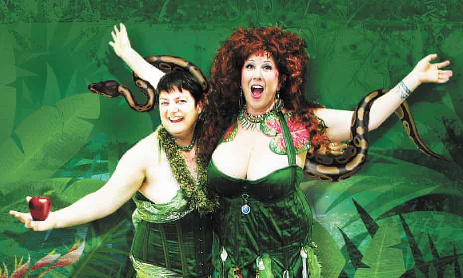 Annie Sprinkle (right) with her partner Beth Stephens. 