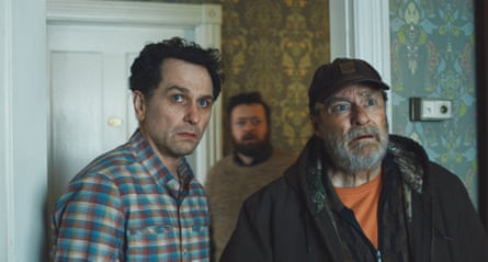 Rhys with Stephen Root in Widow’s Bay.