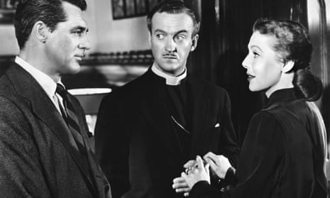 Cary Grant, David Niven and Loretta Young in The Bishop’s Wife.