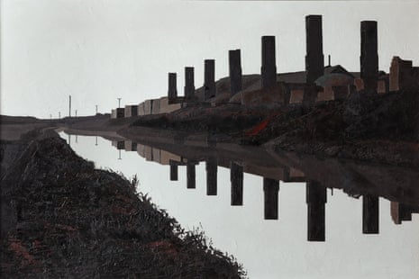 Tileries at Westport by Maurice Wade (1917 - 1991).
