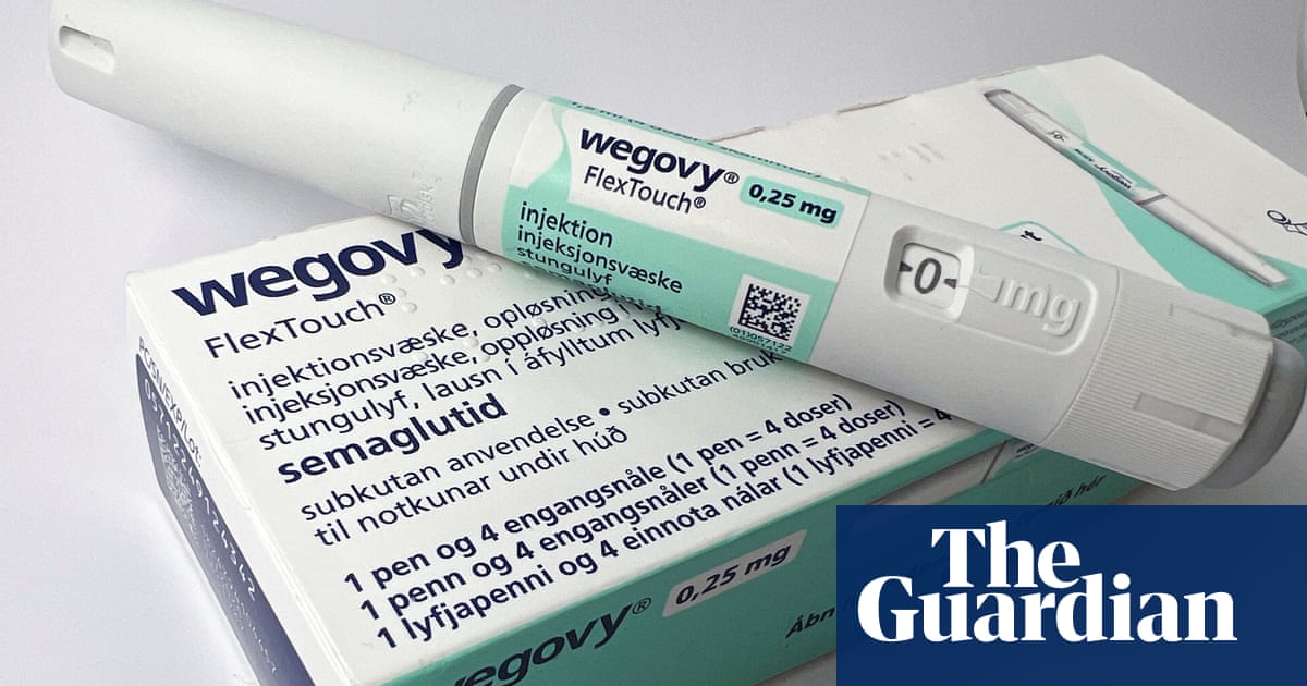 NHS in England to start prescribing weight-loss jab Wegovy despite low supply