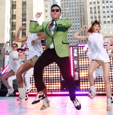 Psy performs Gangnam Style on NBC’s Today show in New York on 14 September 2012.
