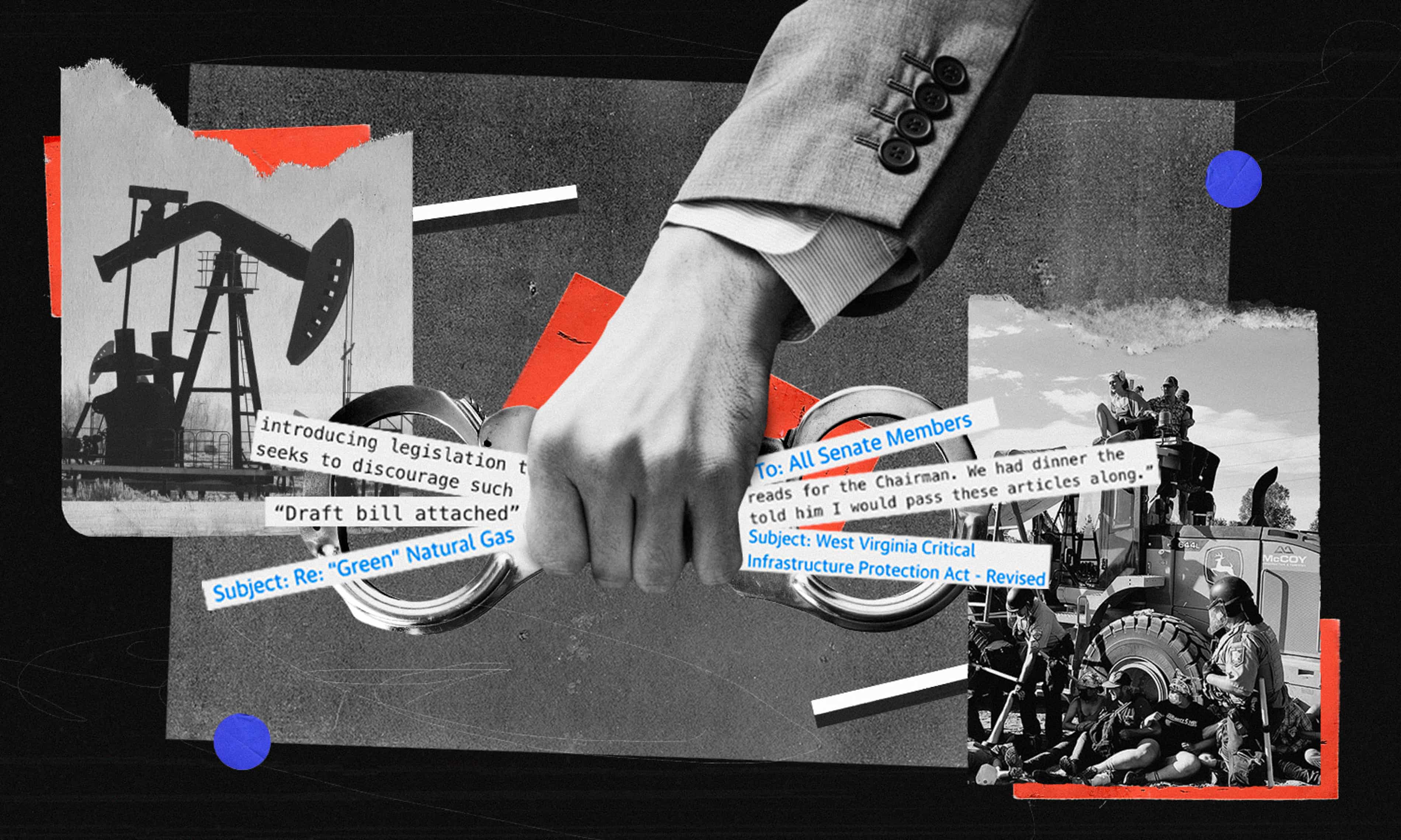 Revealed: how the fossil fuel industry helps spread anti-protest laws across the US (theguardian.com)