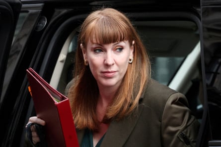 Angela Rayner in Downing Street, 26 March 2025.
