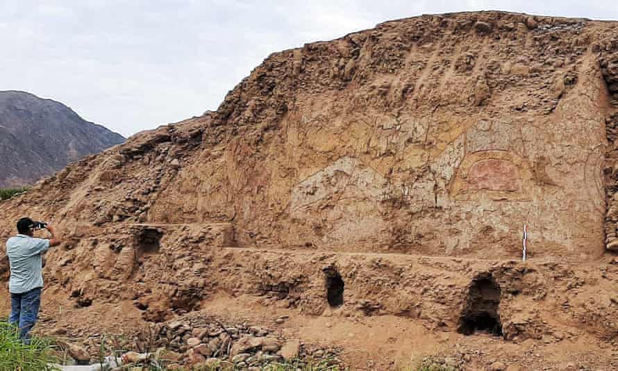 Experts believe the shrine was built by the pre-Columbian Cupisnique culture, which developed along Peru’s northern coast more than 3,000 years ago.